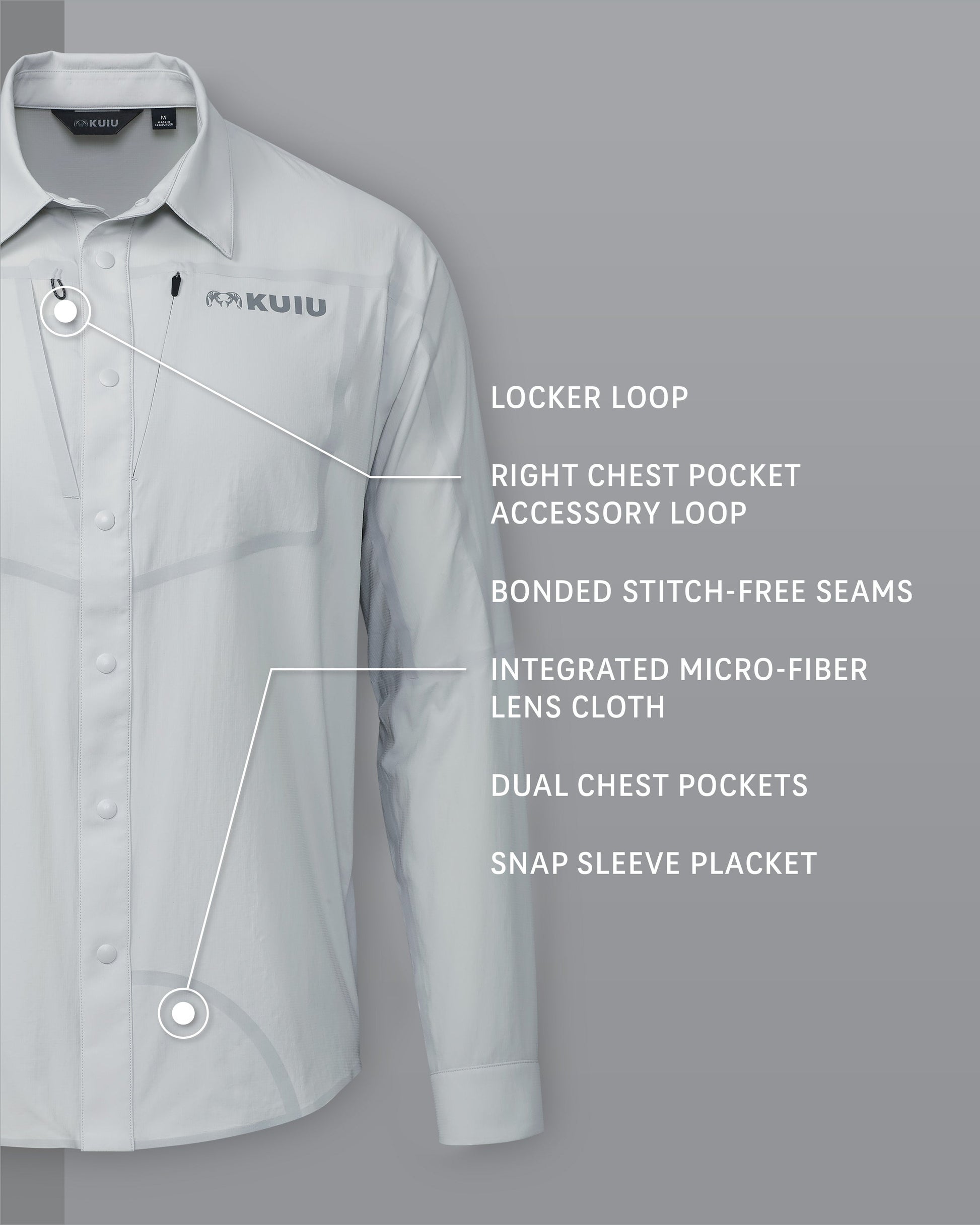 Outlet Salton LS Shirt | Lunar