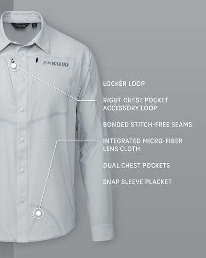 Outlet Salton LS Shirt | Lunar