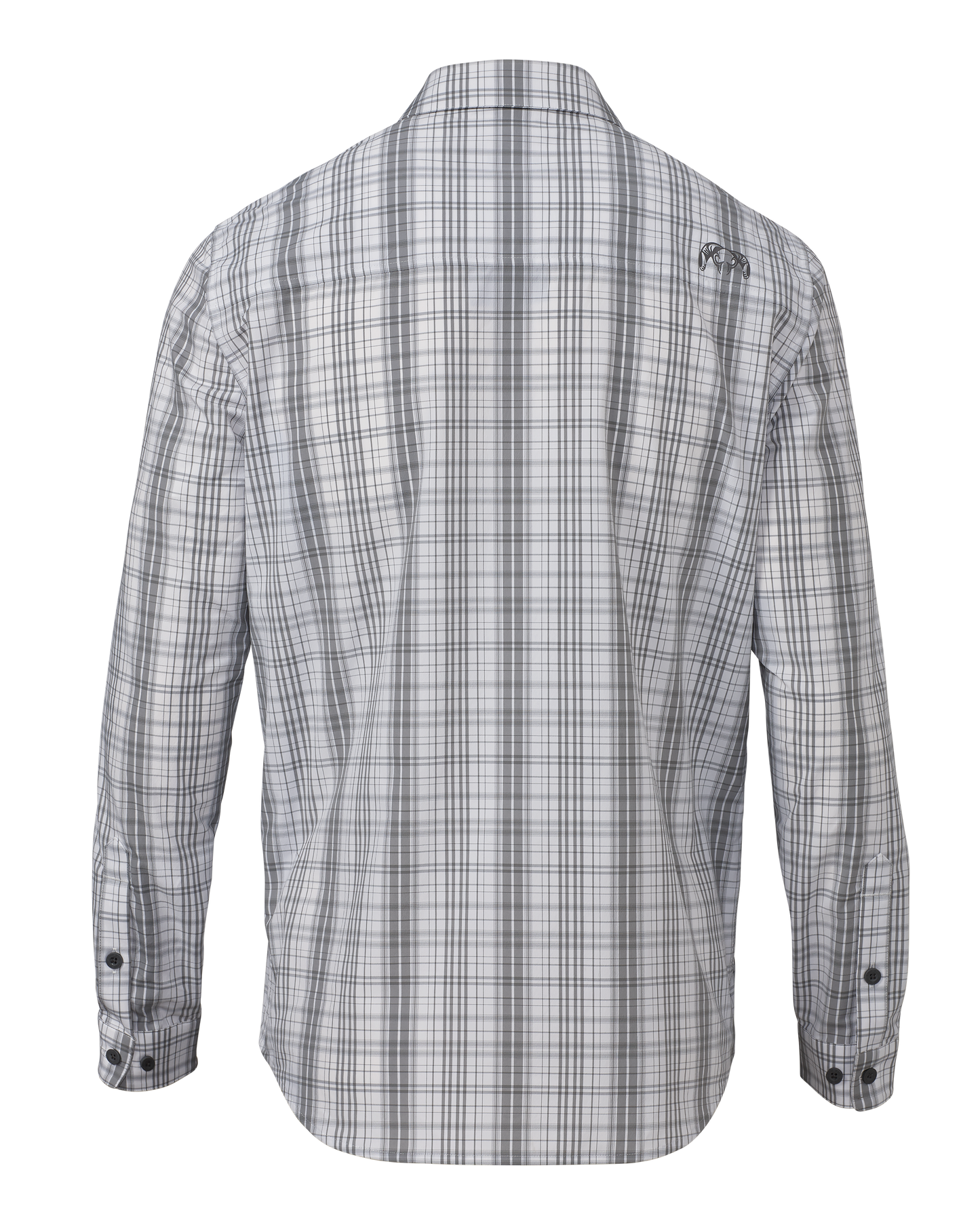 Borrego LS Shirt | Granite Plaid
