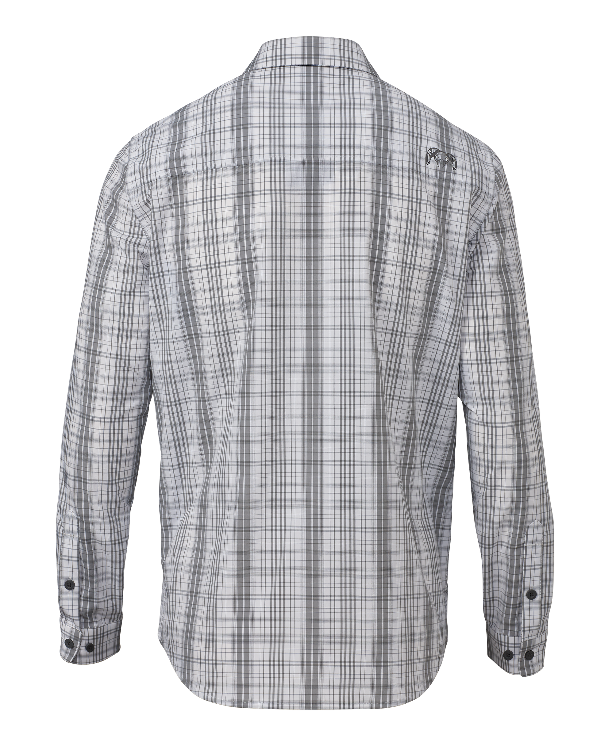 Borrego LS Shirt | Granite Plaid
