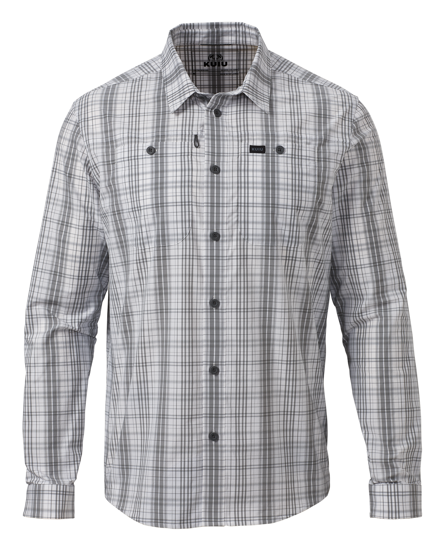 Borrego LS Shirt | Granite Plaid