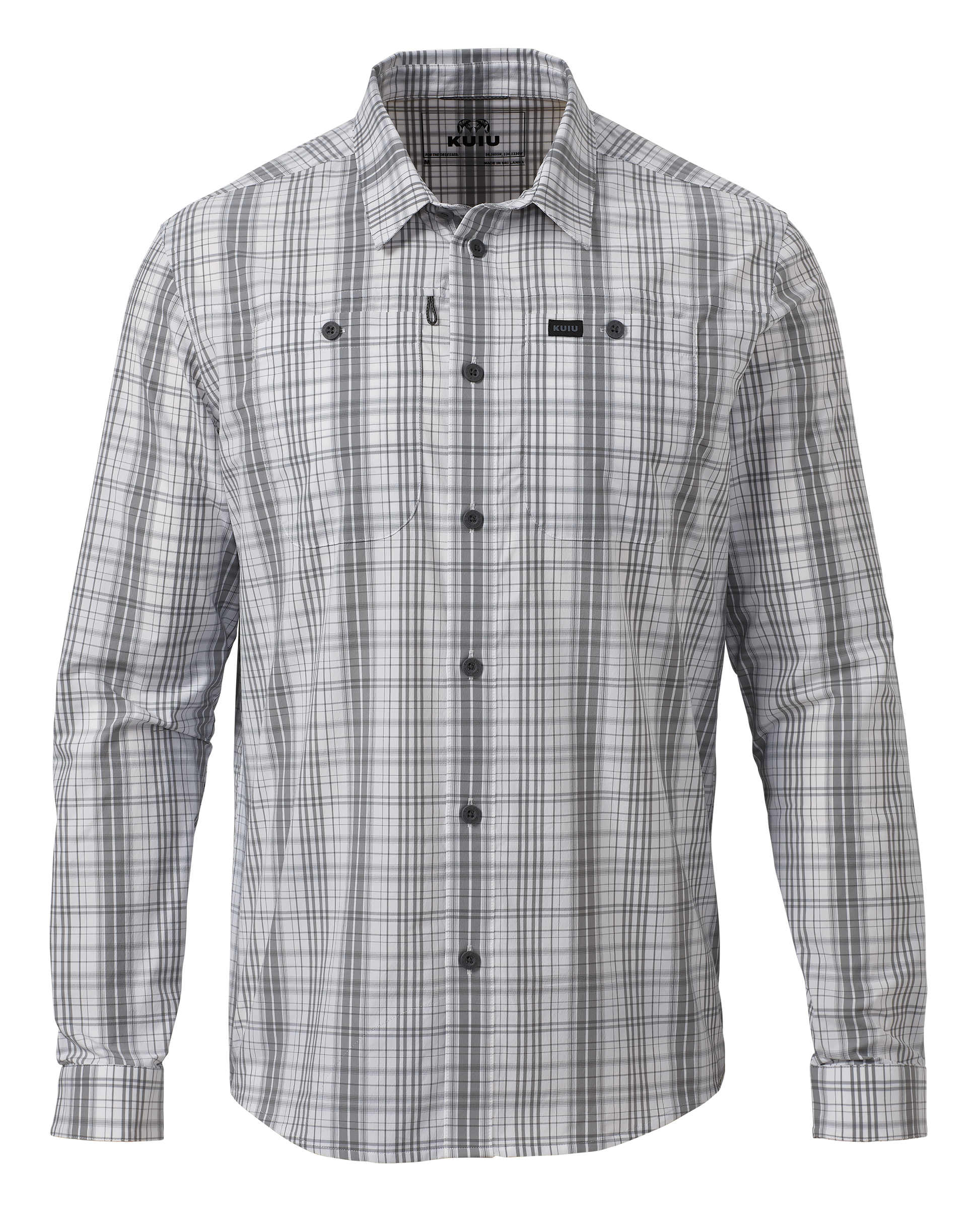 Borrego LS Shirt | Granite Plaid