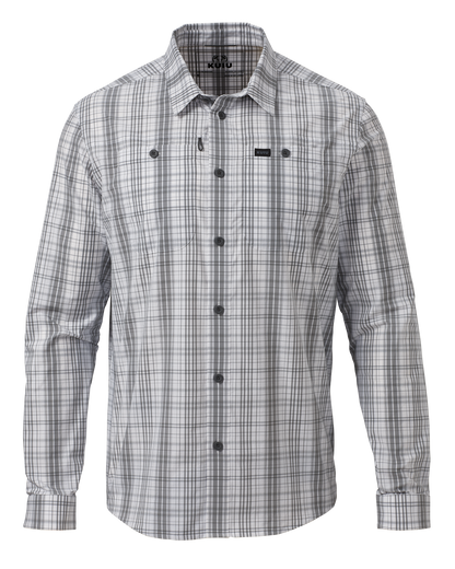 Borrego LS Shirt | Granite Plaid