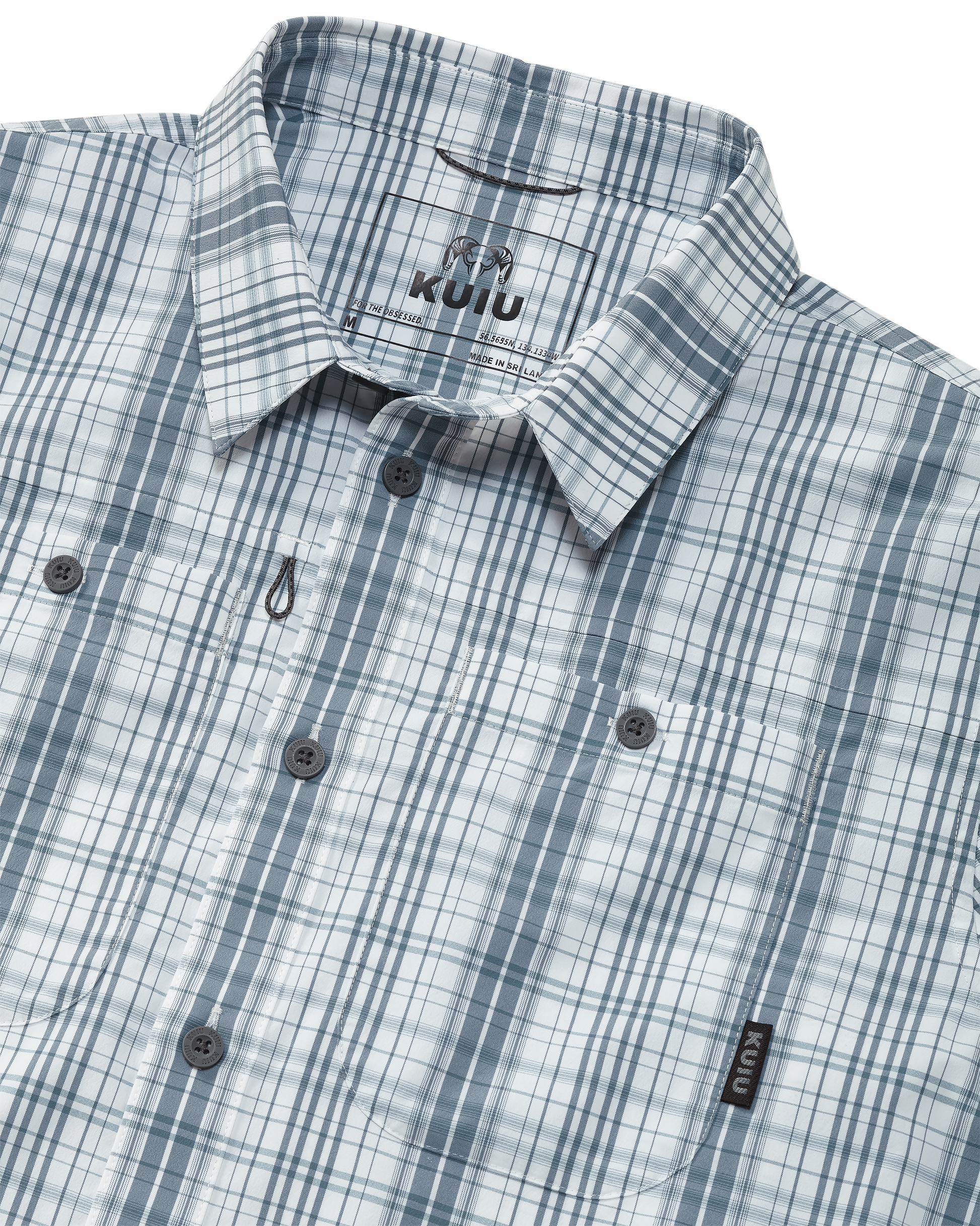 Borrego LS Shirt | Gravel Plaid