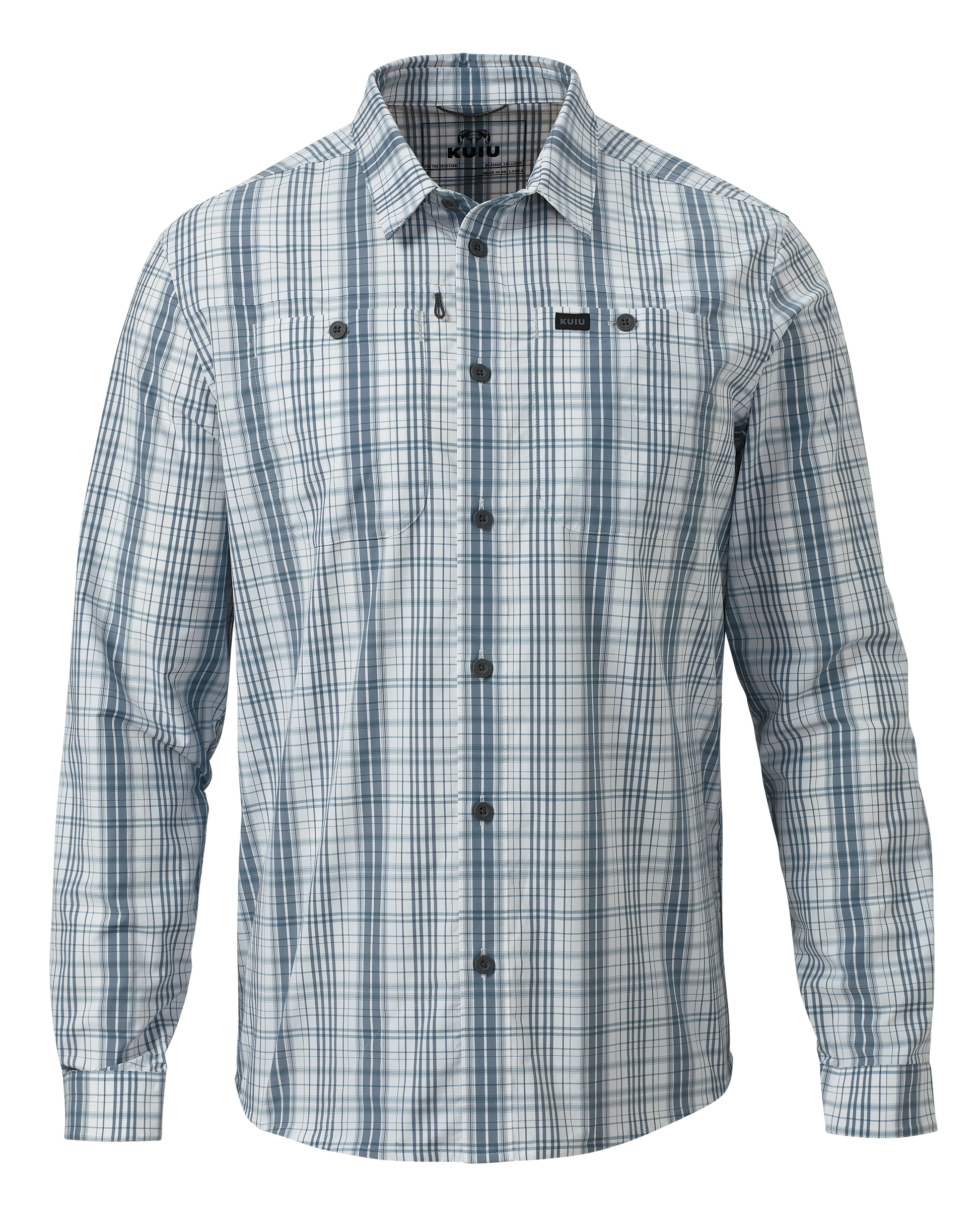 Borrego LS Shirt | Gravel Plaid