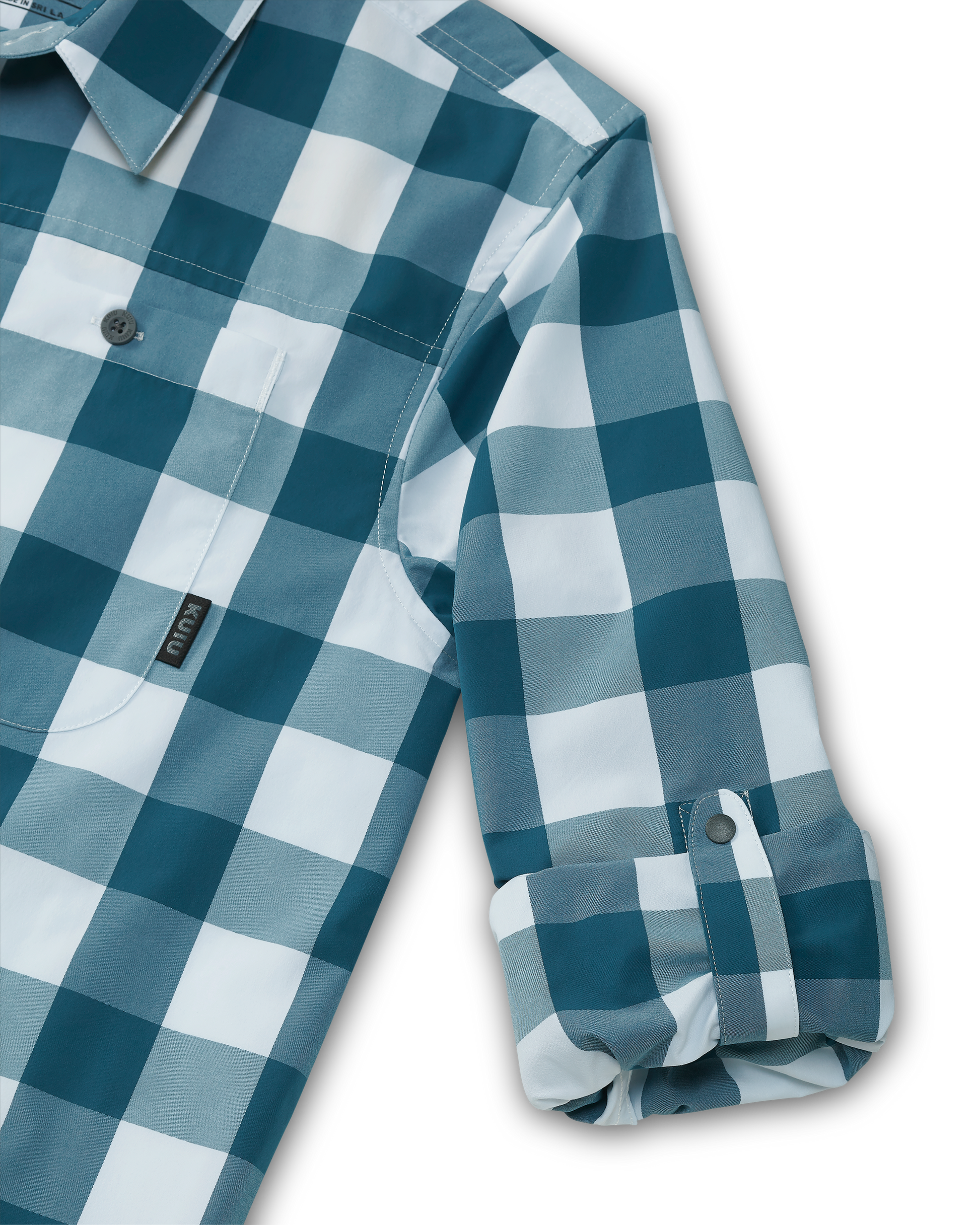 Borrego LS Shirt | Lake Plaid