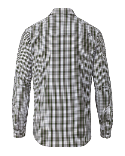 Borrego LS Shirt | Mini Cross Check Verde Plaid