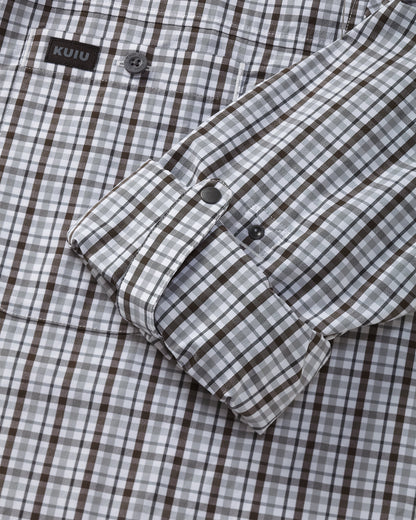Borrego LS Shirt | Mini Cross Check Vias Plaid