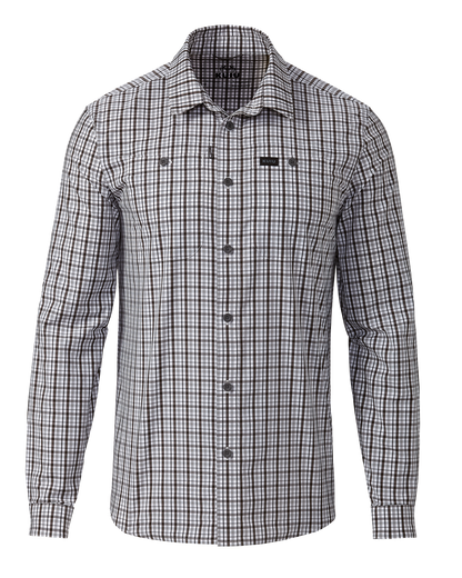 Borrego LS Shirt | Mini Cross Check Vias Plaid