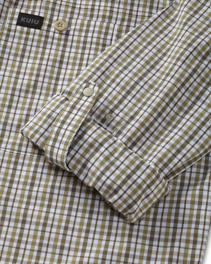 Borrego LS Shirt | Mini Cross Check Valo Plaid