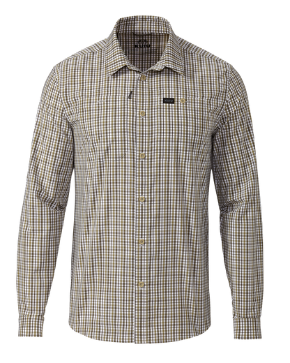 Borrego LS Shirt | Mini Cross Check Valo Plaid