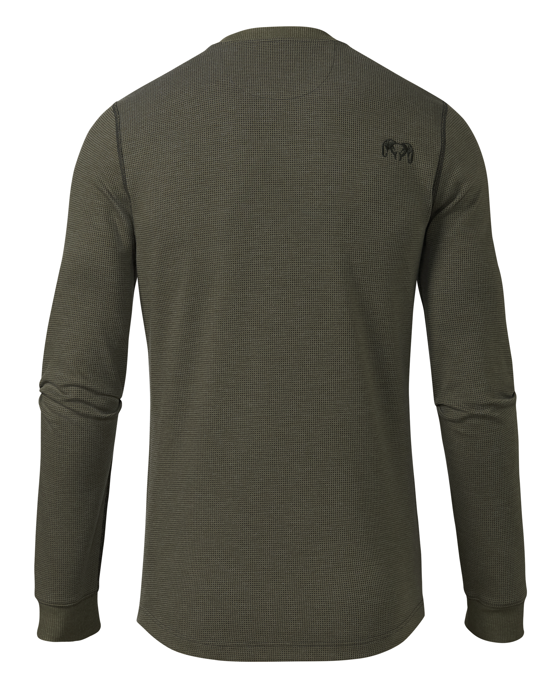 Canyon Waffle Henley | Ash Heather