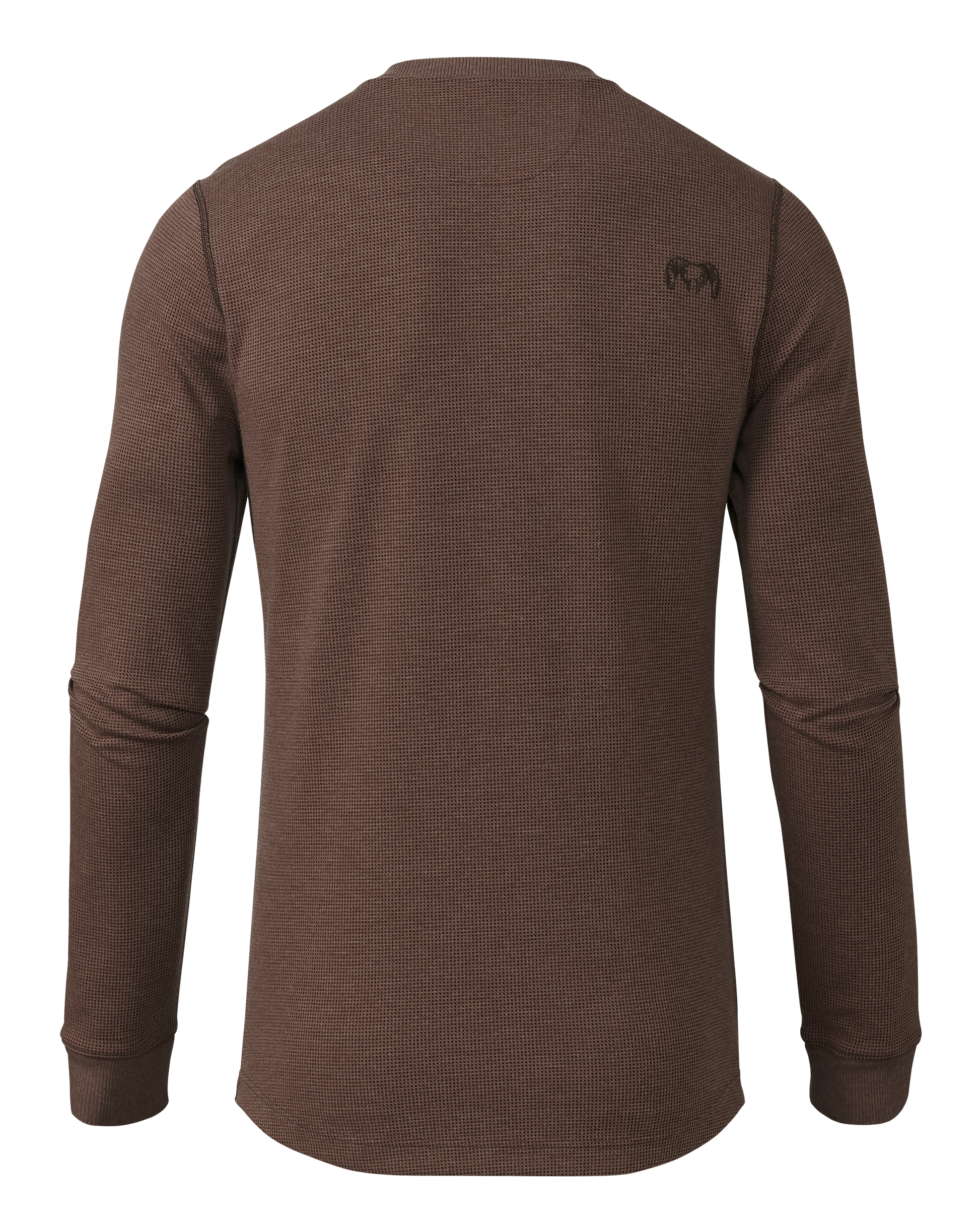 Canyon Waffle Henley | Cedar Heather