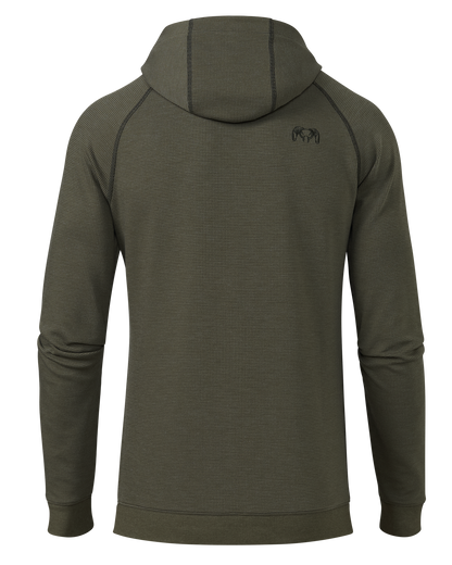 Canyon Waffle Hoodie | Ash Heather