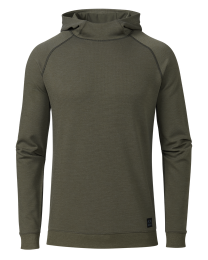 Canyon Waffle Hoodie | Ash Heather