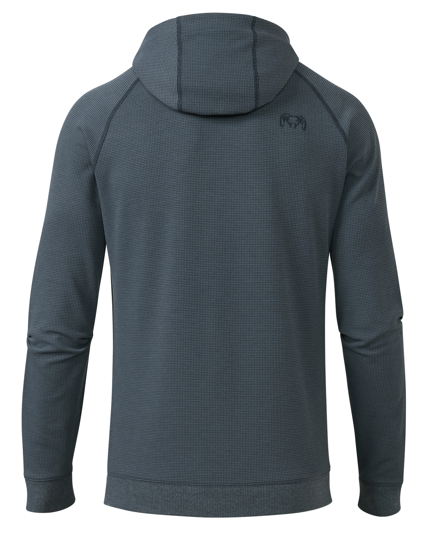 Canyon Waffle Hoodie | Steel Blue Heather