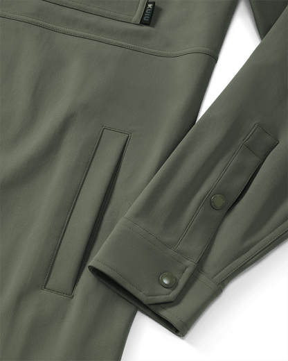 Tour Shirt Jacket | Dark Sage