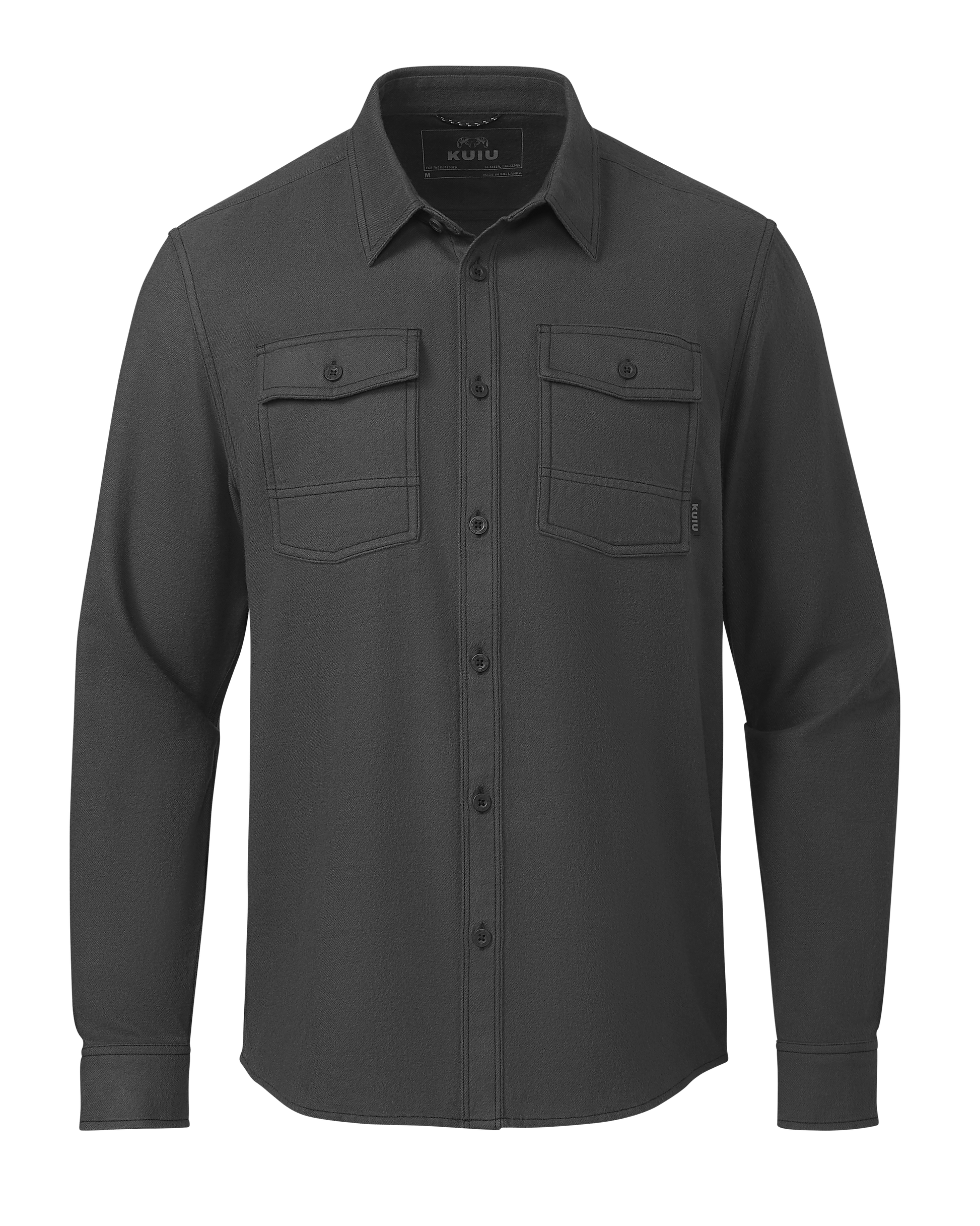 Field Flannel Shirt | Asphalt