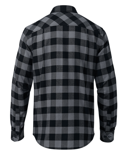 Field Flannel Shirt | Gunmetal Buffalo Check