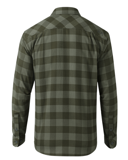 Outlet Field Flannel Shirt | Loden Buffalo Check