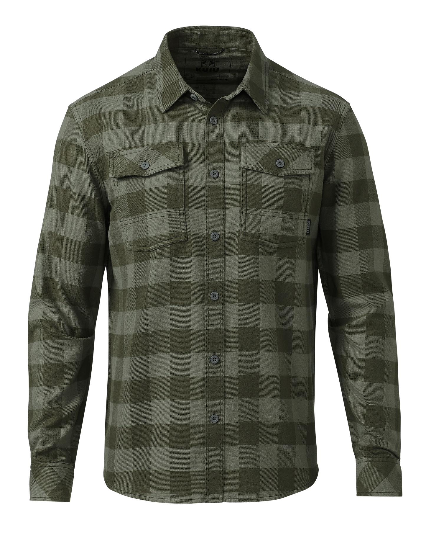 Outlet Field Flannel Shirt | Loden Buffalo Check