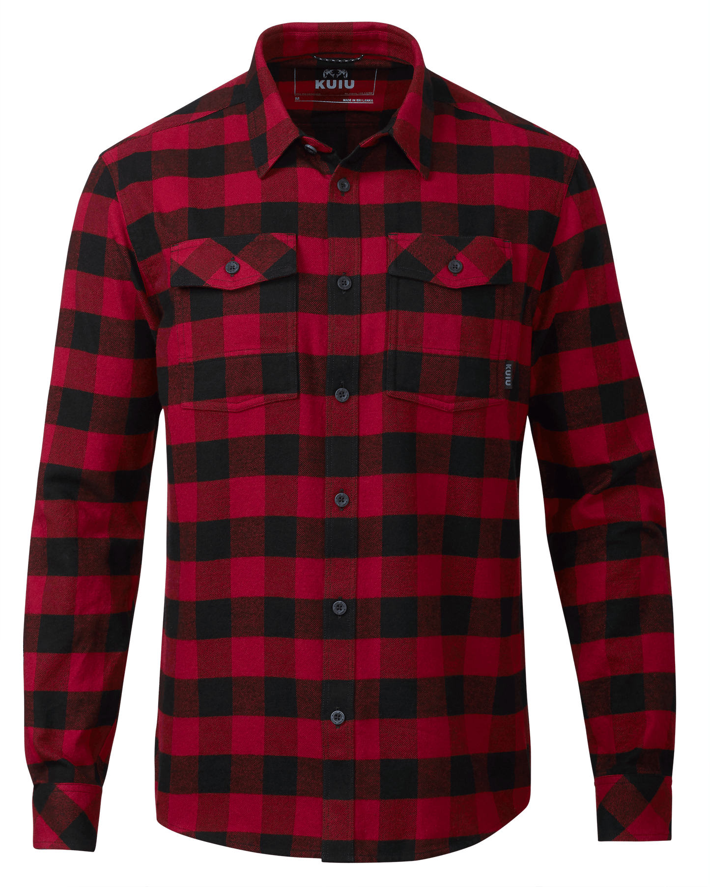 Outlet Field Flannel Shirt | Red/Black Buffalo Check