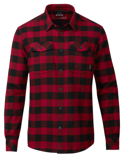 Outlet Field Flannel Shirt | Red/Black Buffalo Check