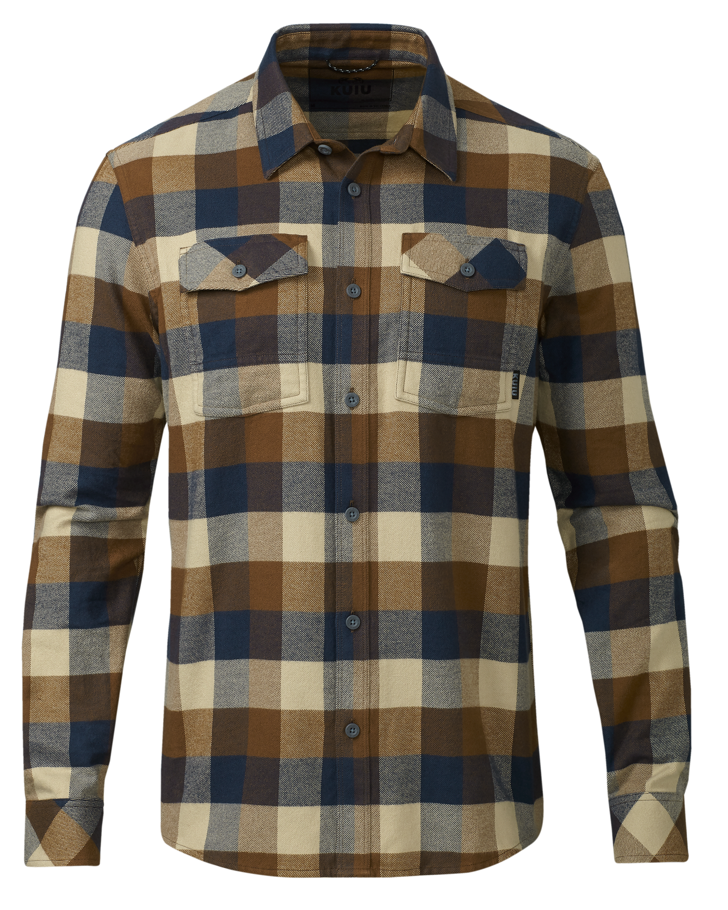 Field Flannel Shirt | Saddle Trio