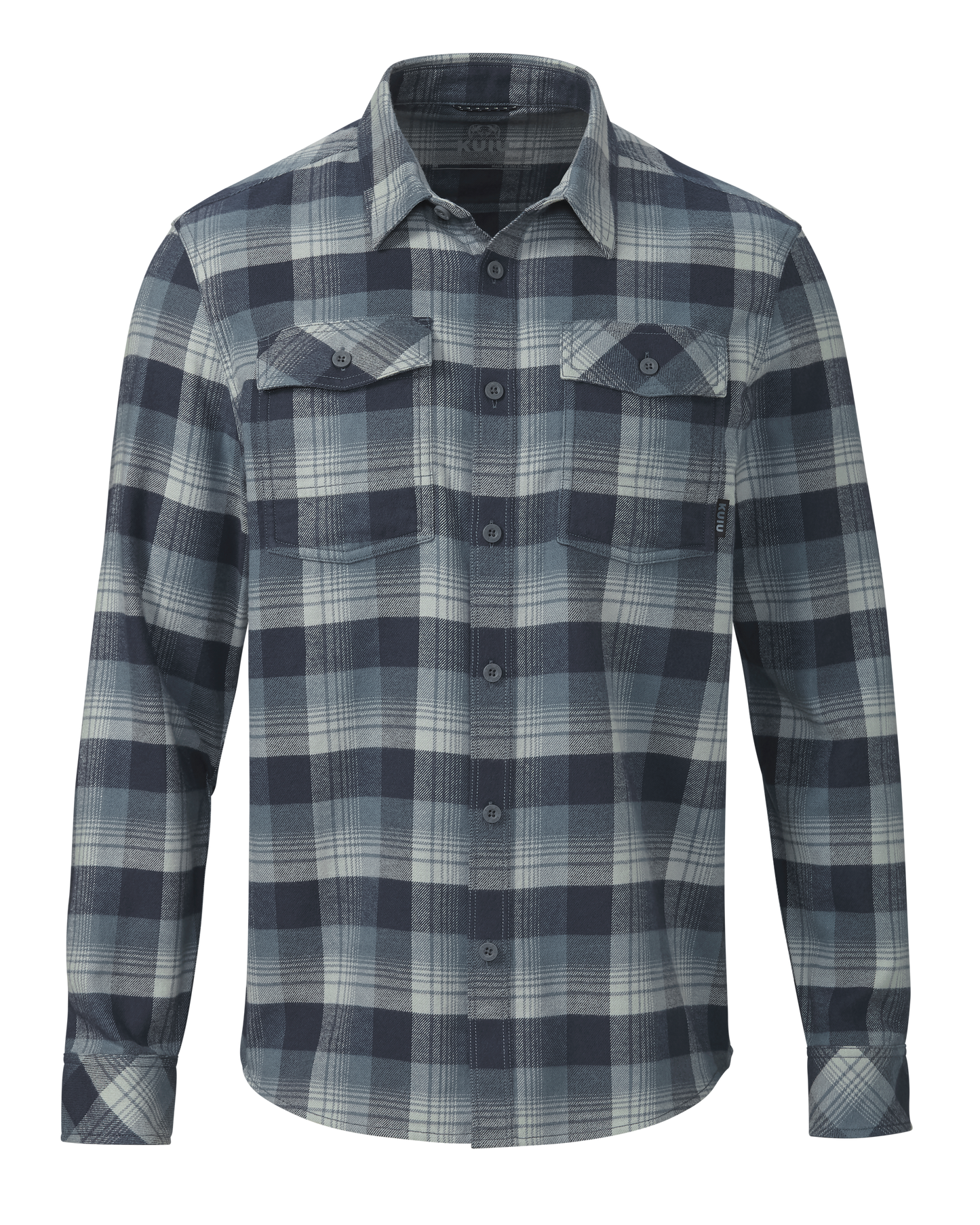 Field Flannel Shirt | Steel Blue Blockline