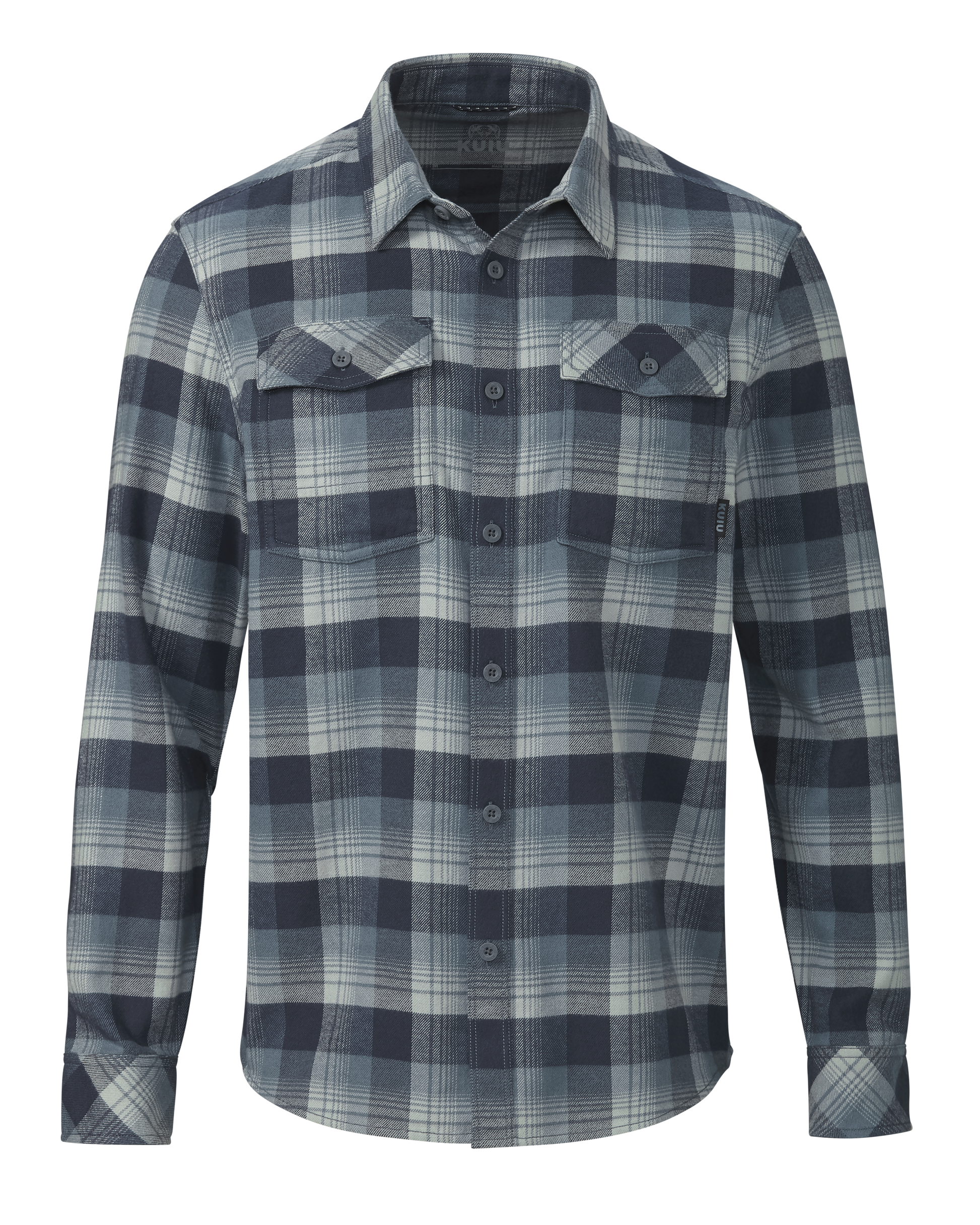 Field Flannel Shirt | Steel Blue Blockline