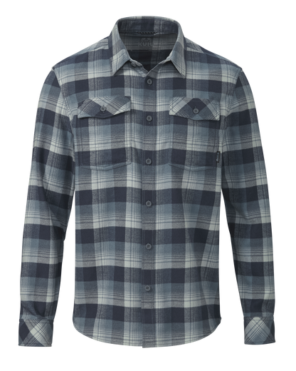 Field Flannel Shirt | Steel Blue Blockline