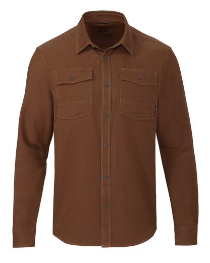 Outlet Field Flannel Shirt | Saddle