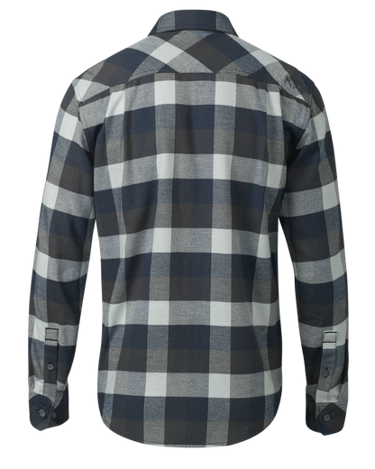 Field Flannel Shirt | Steel Blue Trio