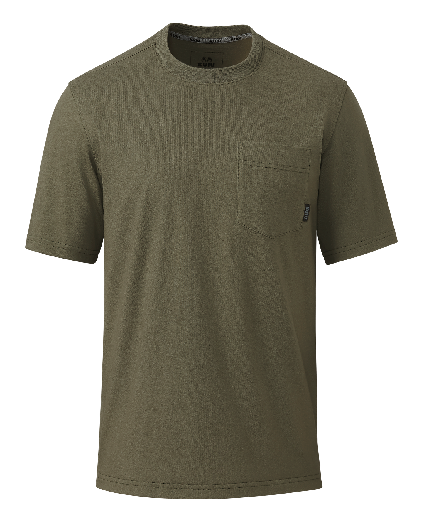 Workgrade SS Pocket Crew | Evergreen