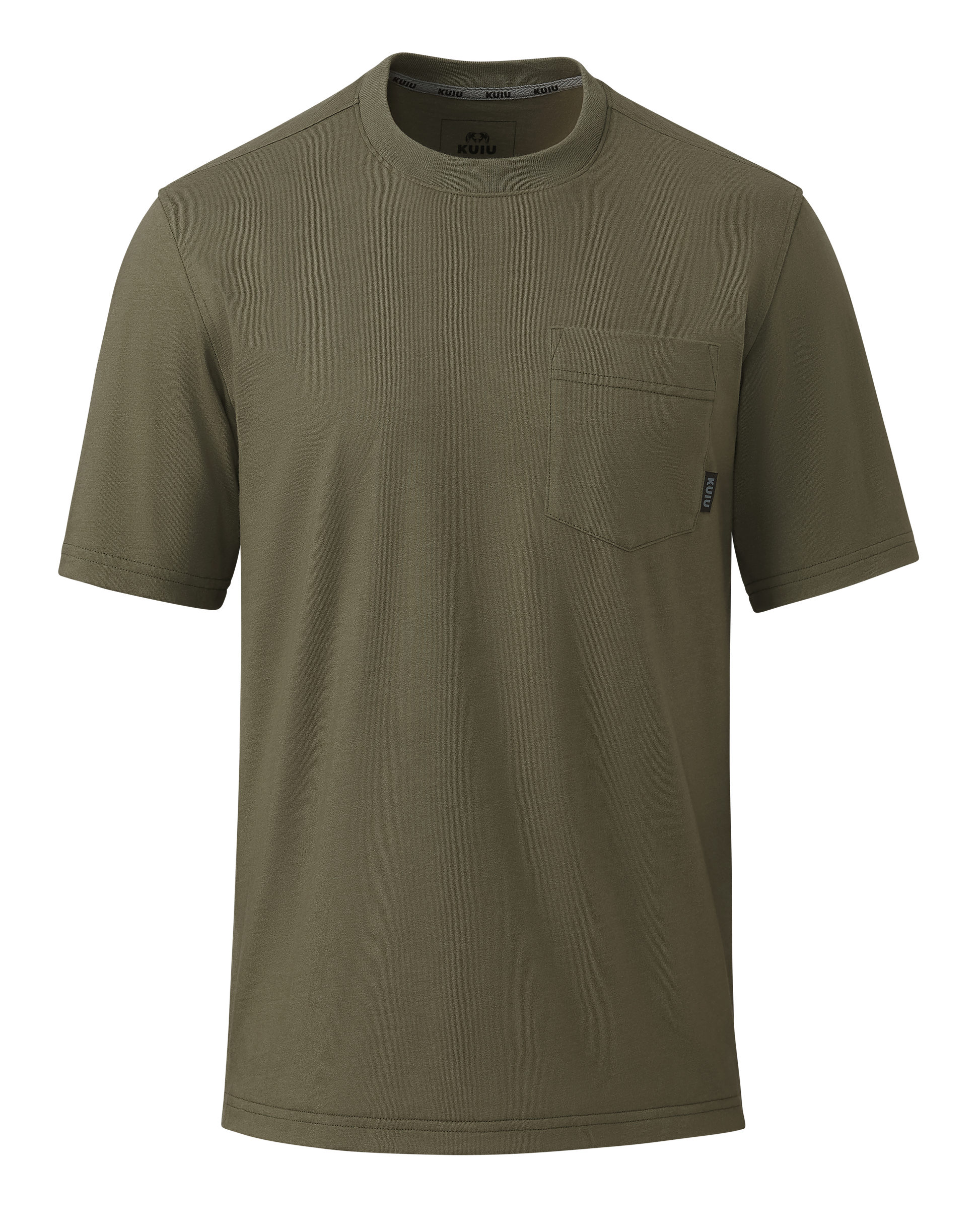 Workgrade SS Pocket Crew | Evergreen