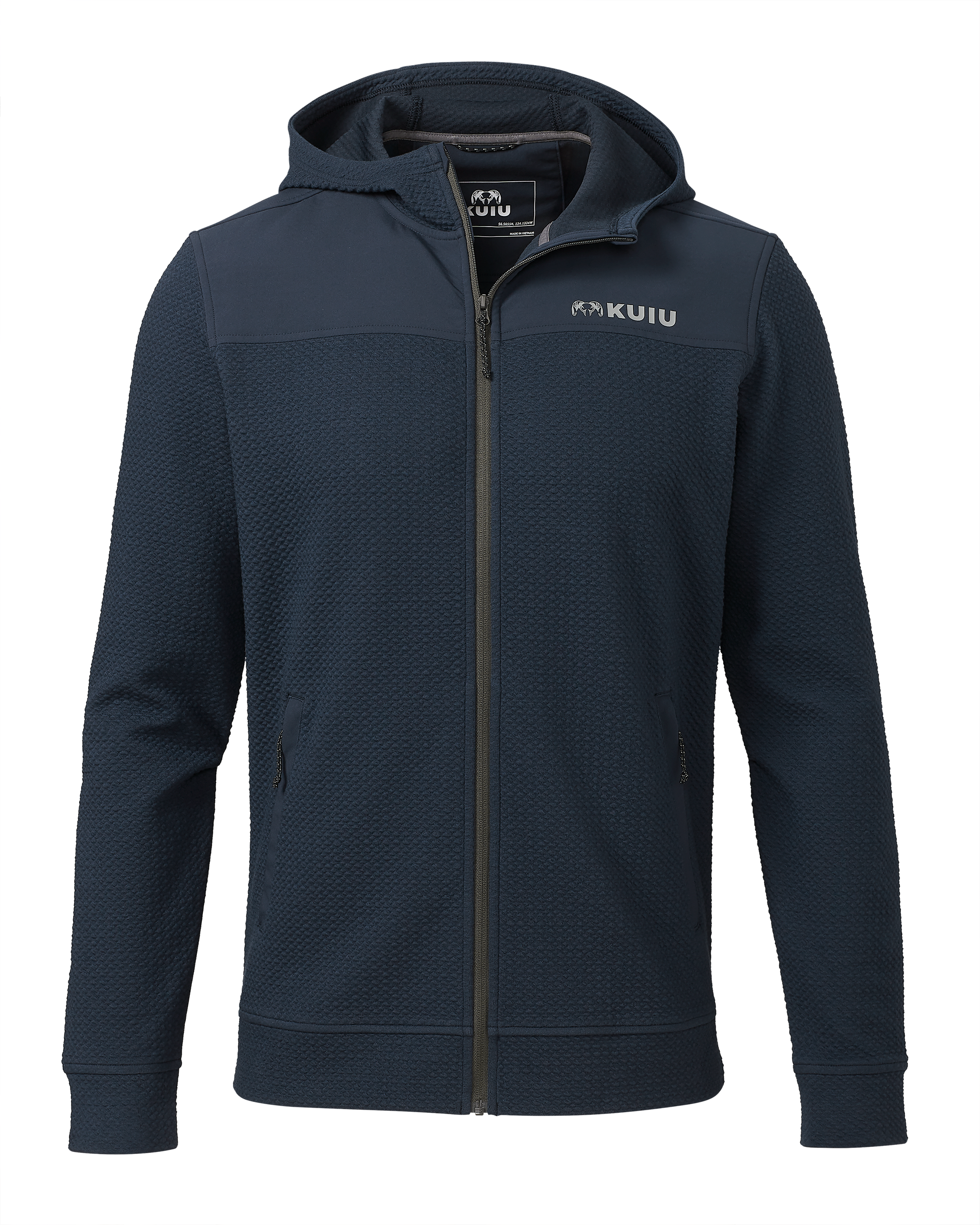 Solitude Knit Hoodie | Steel Blue