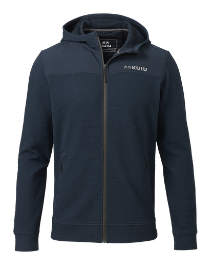Solitude Knit Hoodie | Steel Blue