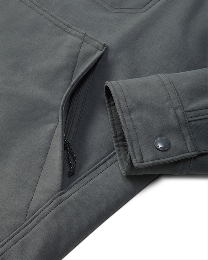 Brawley Hooded Fleece Jacket | Gunmetal