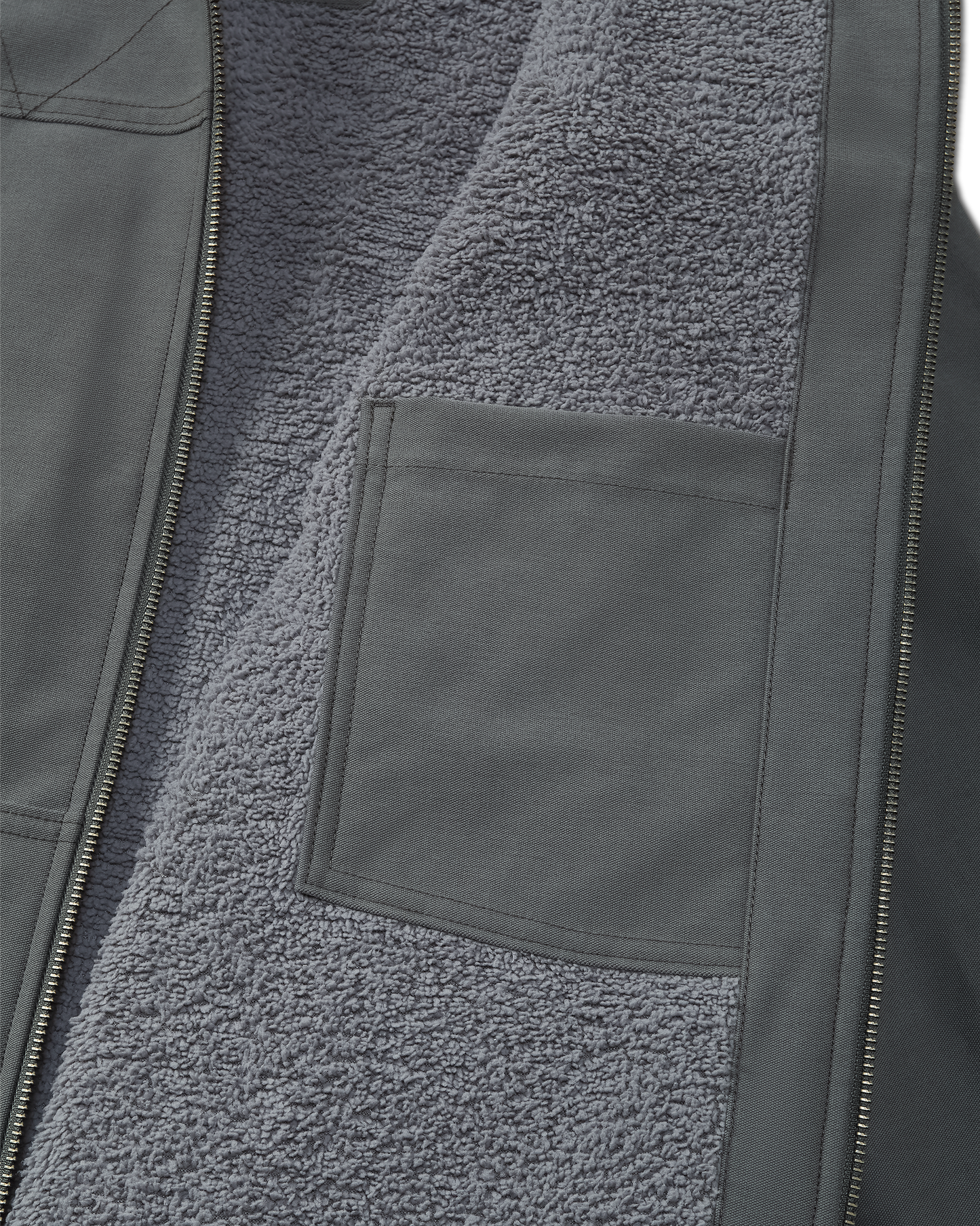 Brawley Hooded Fleece Jacket | Gunmetal