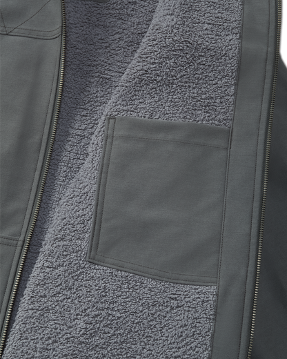 Brawley Hooded Fleece Jacket | Gunmetal