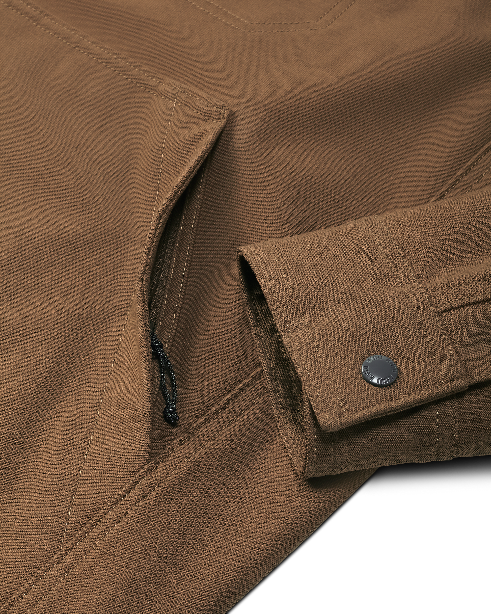 Brawley Hooded Fleece Jacket | Saddle