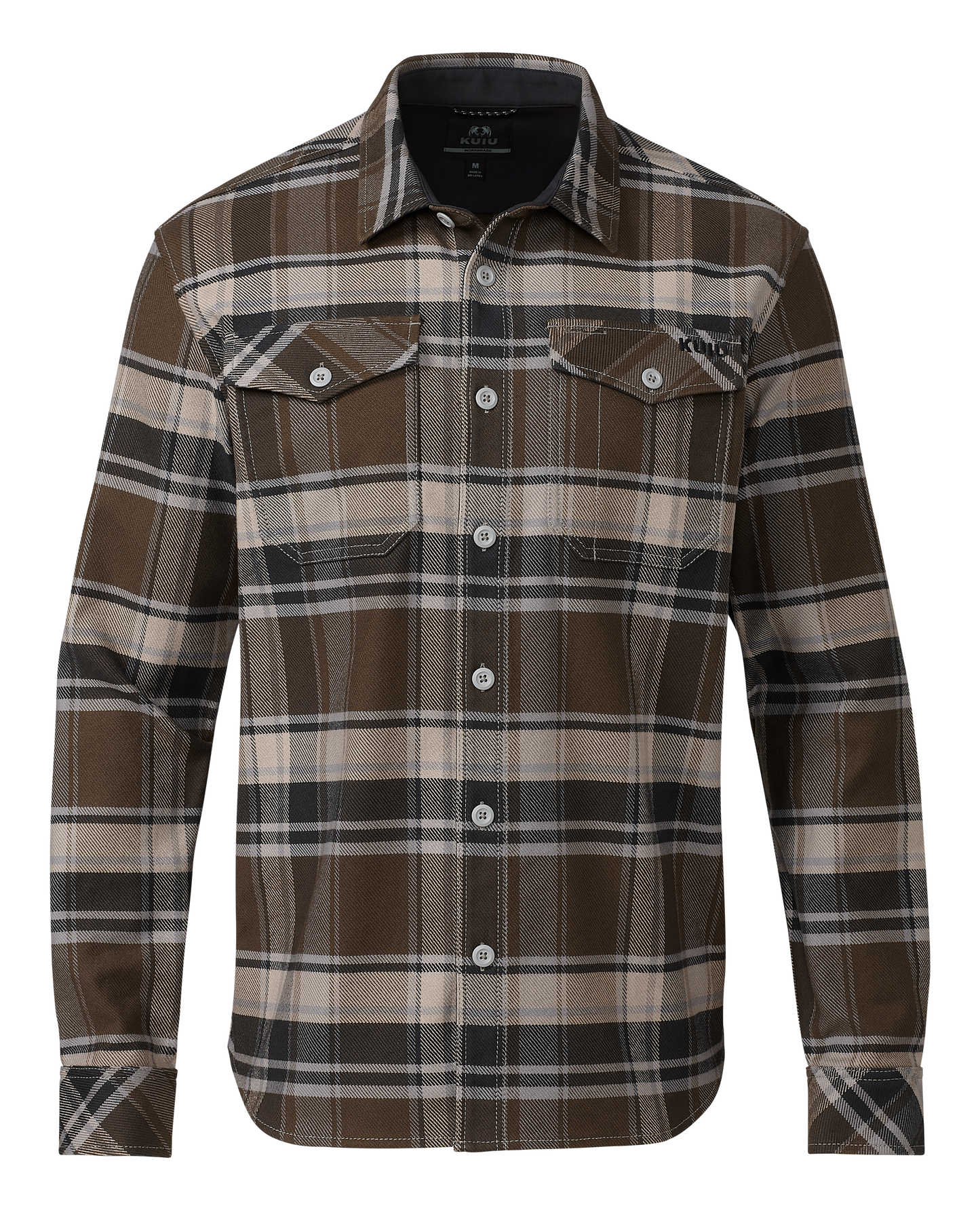 Flannel Heavyweight Shirt | Vias Check Plaid