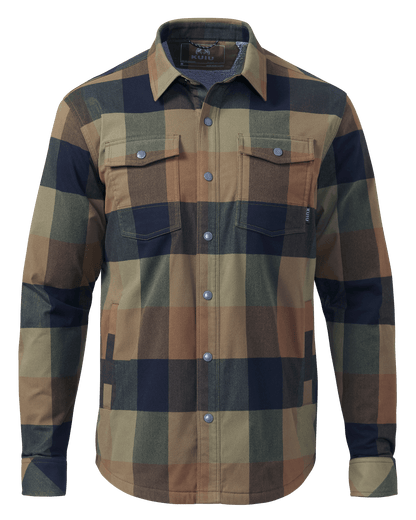 Field Flannel Fleece Shirt Jacket | Valo Plaid