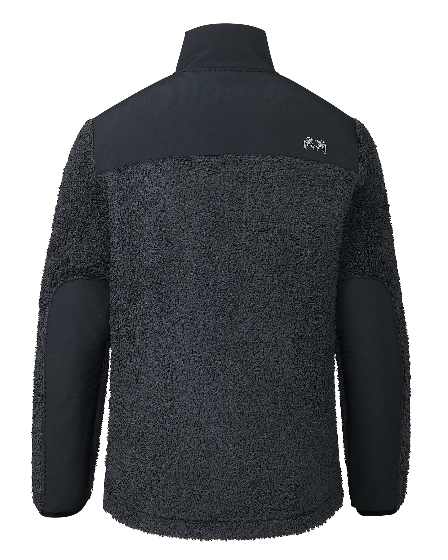 Sherpa Fleece Zip Pullover | Nightfall