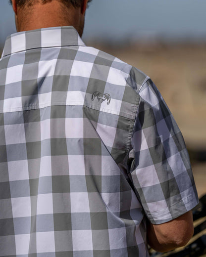 Borrego SS Shirt | Battleship Plaid