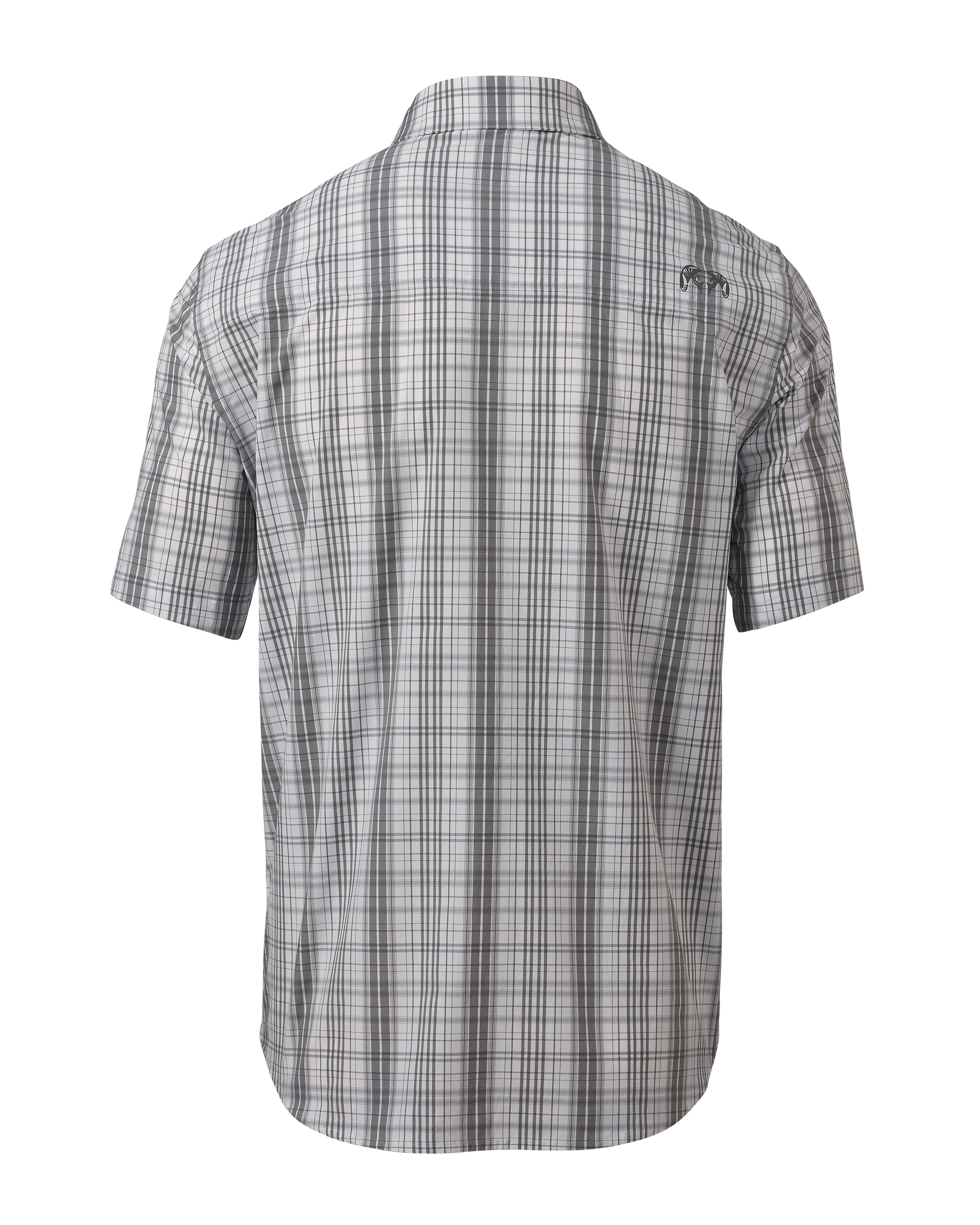 Borrego SS Shirt | Granite Plaid