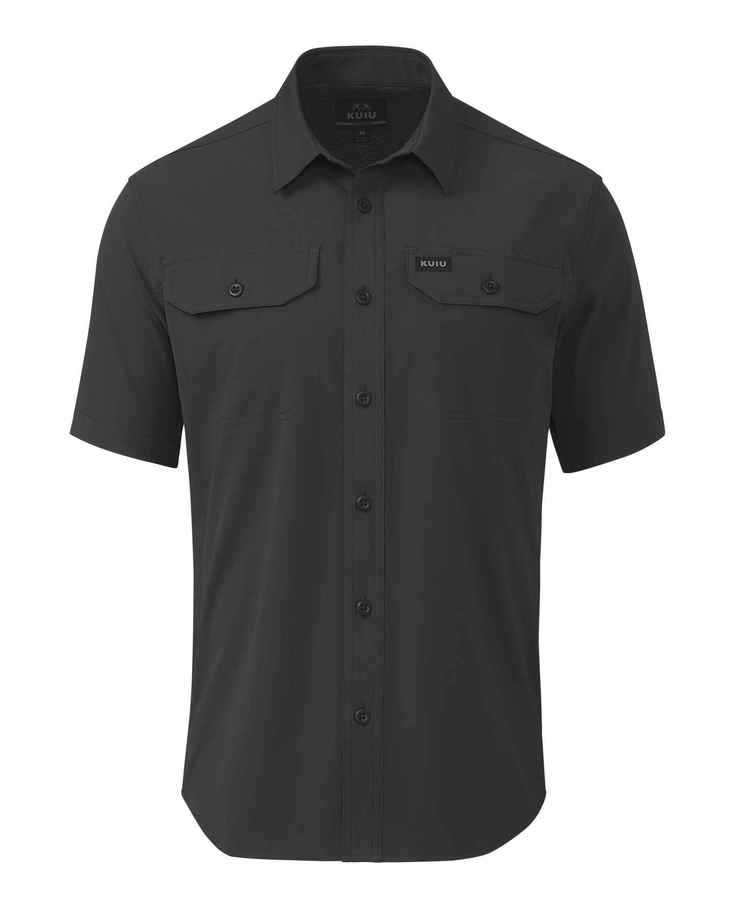 Gauge SS Work Shirt | Asphalt