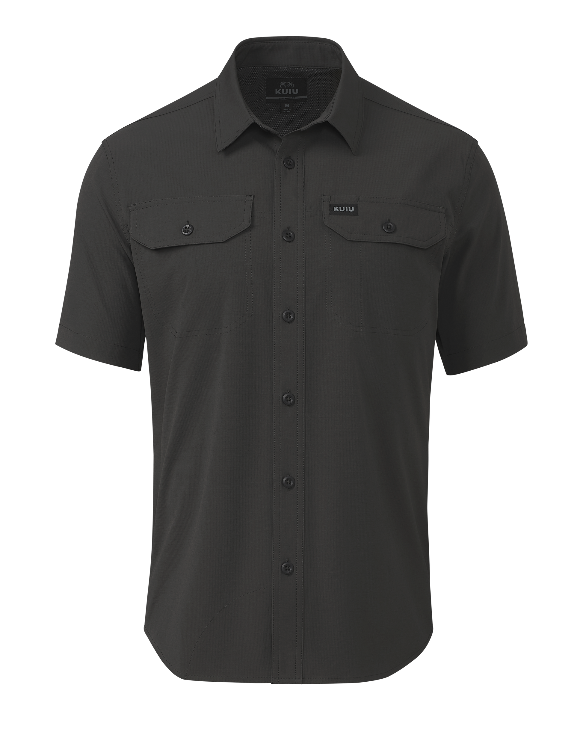 Gauge SS Work Shirt | Asphalt