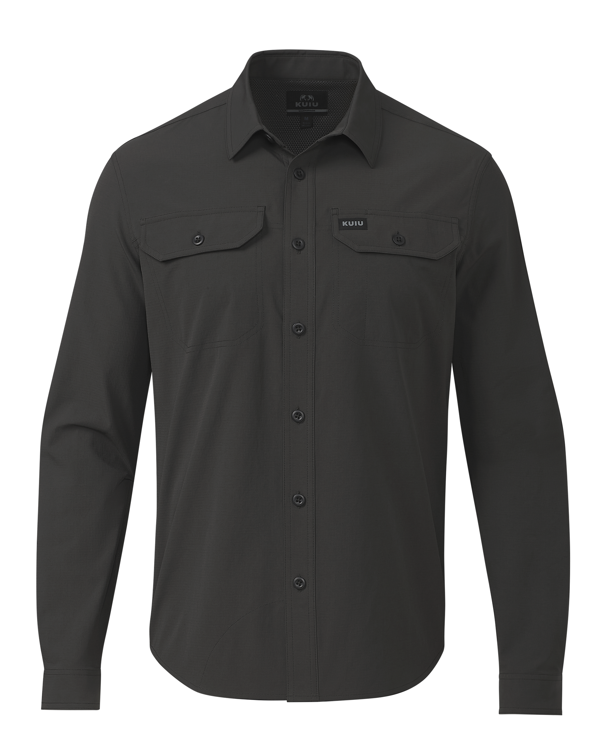 Gauge LS Work Shirt | Asphalt