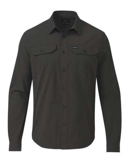 Gauge LS Work Shirt | Asphalt